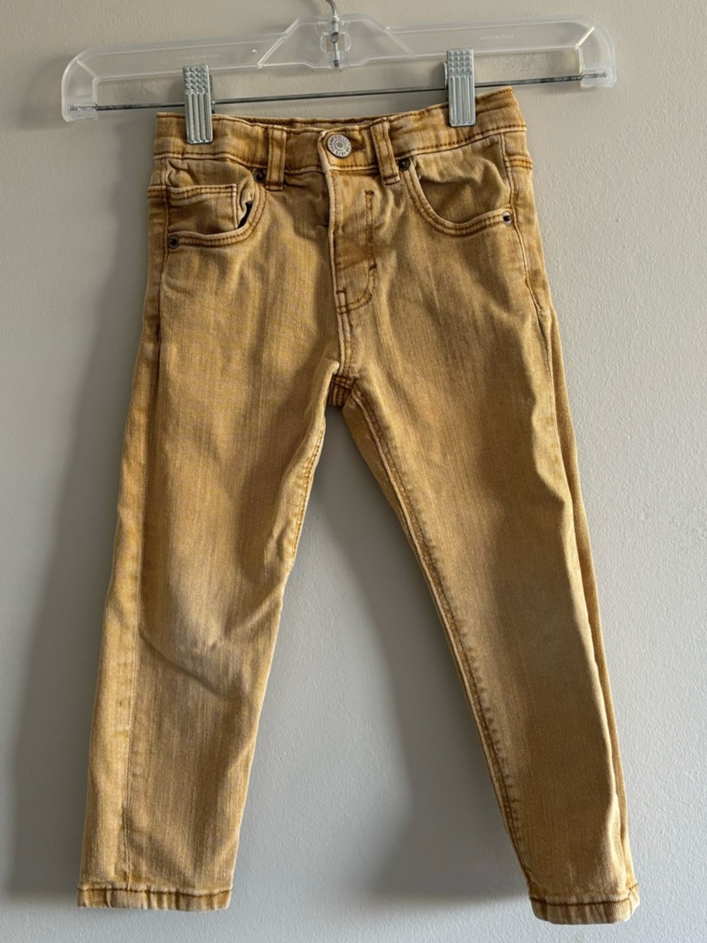 Zara caramel girls jeans